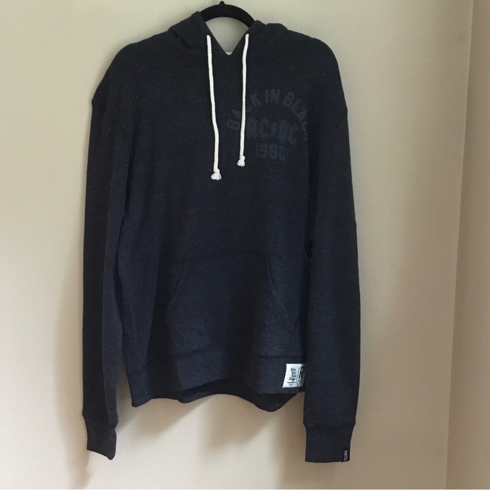 NEW Roots of Fight Back in Black AC/DC 1980 Hoodie Sweatshirt